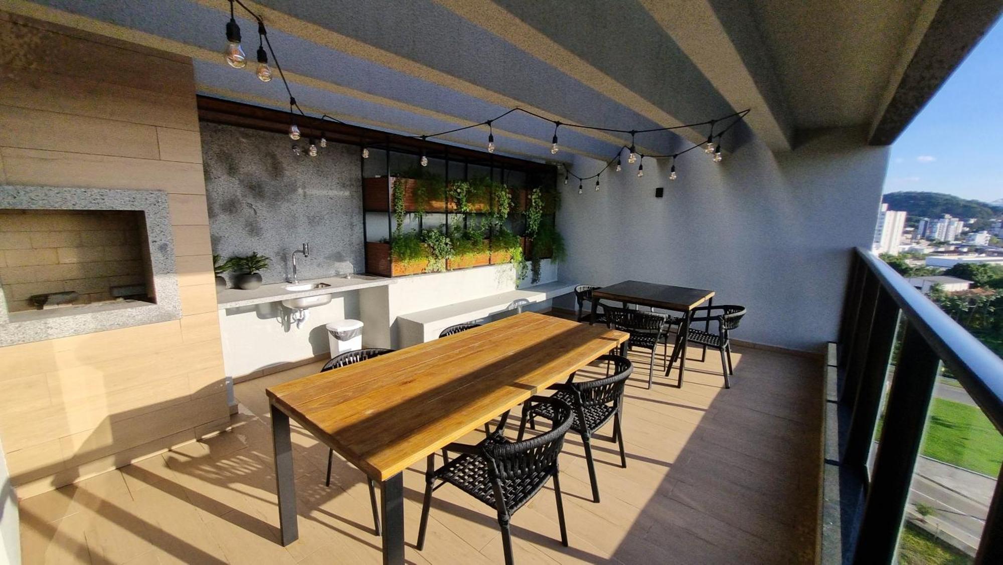 Apartamento Joinville Saguacu - Piscina Incrivel Экстерьер фото