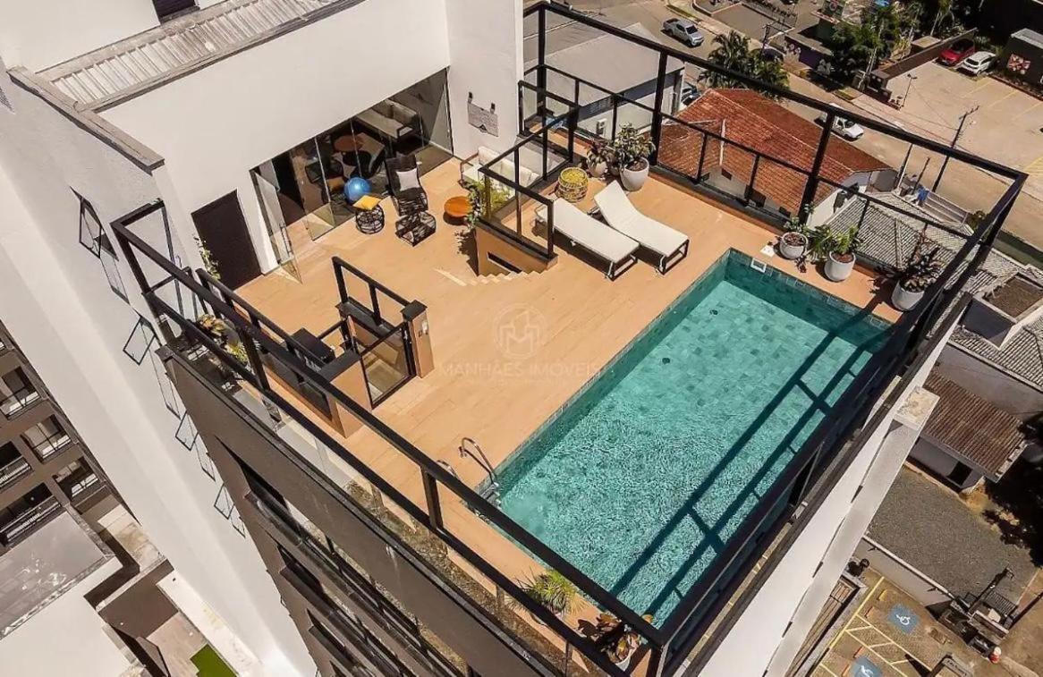 Apartamento Joinville Saguacu - Piscina Incrivel Экстерьер фото