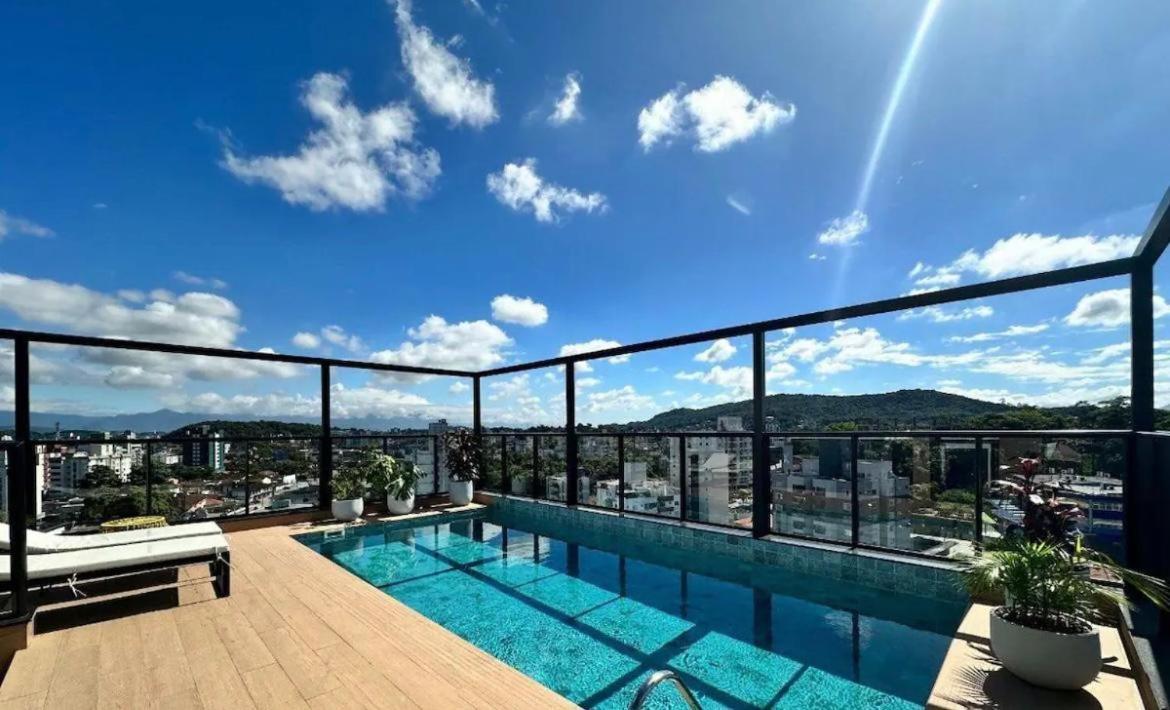 Apartamento Joinville Saguacu - Piscina Incrivel Экстерьер фото
